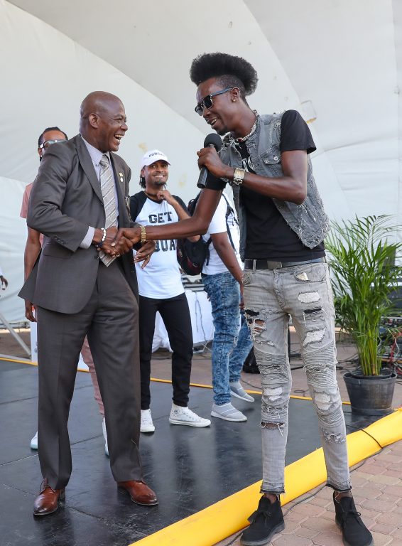 Launch of Emancipation Park Free Wi-Fi - Universal Service Fund (USF)