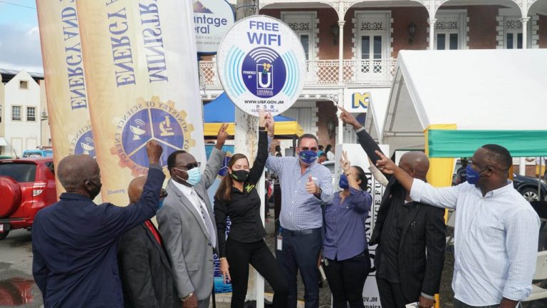 Universal Service Fund - Port Antonio Free Public Wifi Launch
