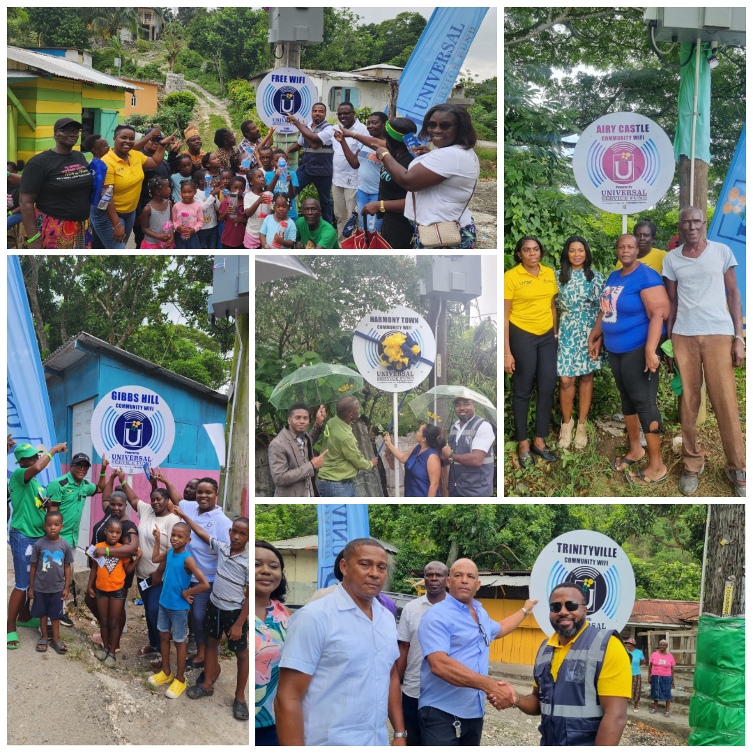 USF closes out July with powerful Community Wi-Fi Launches across four parishes